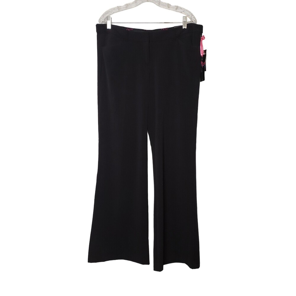 JOE BENBASSET L.A. Fit Black Slacks Pants Size 15 NEW